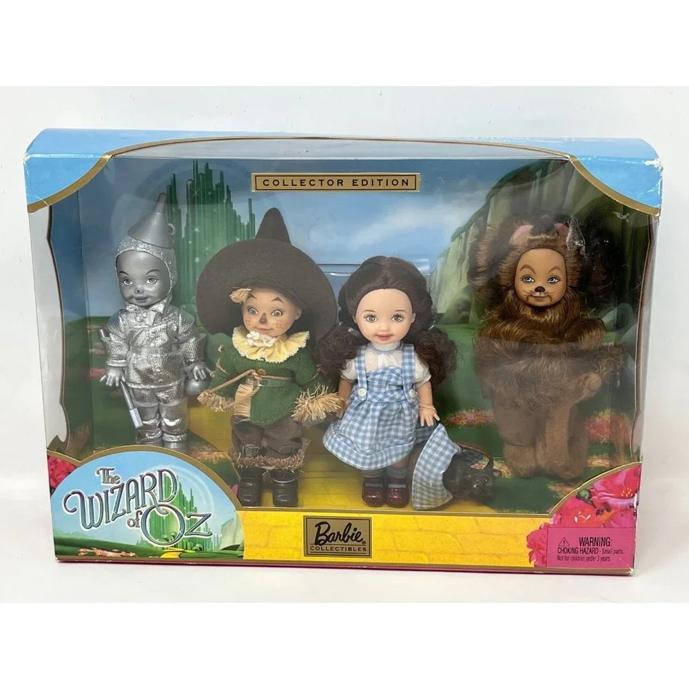 Barbie Kelly Doll and Friends Wizard of Oz Collector Doll Set NEW